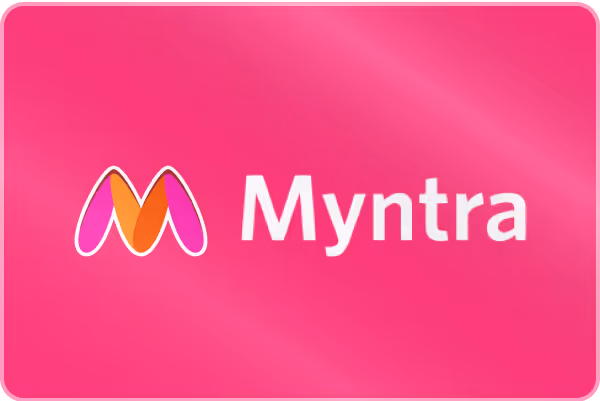 Myntra gift cards and fashion vouchers